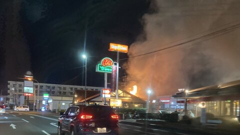 【火事】静岡県静岡市…