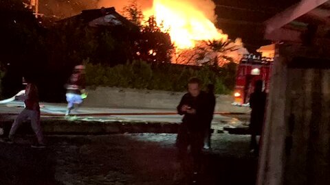 火事 岡山市北区松尾で火災 馬屋下小学校近くで炎ヤバイ 現地の画像や動画まとめ Matomehub まとめハブ