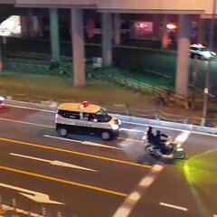 福岡県警の暴走バイク…