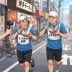 国道ラーメンマラソン