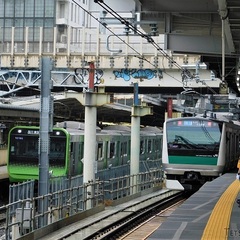 JR渋谷駅の自動改札…